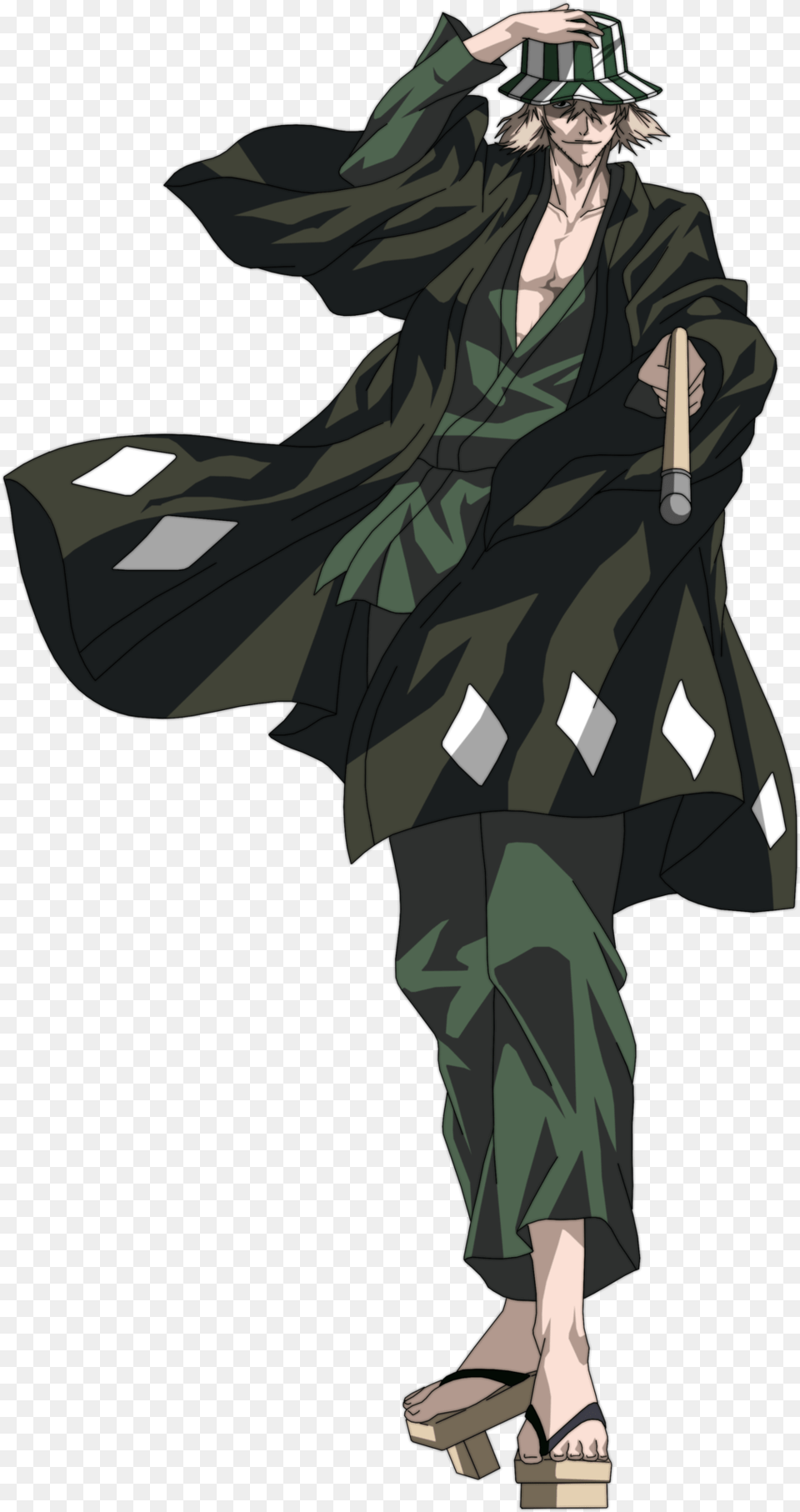 Bleach Kisuke Urahara, Fashion, Book, Publication, Comics Free Png Download