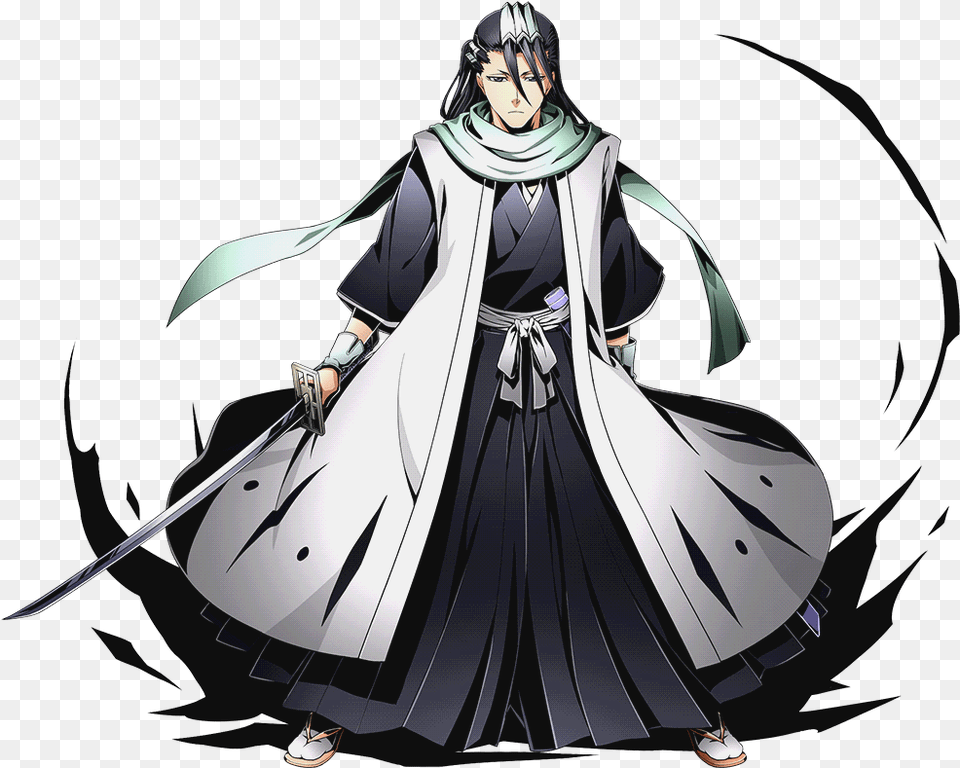 Bleach Kuchiki Byakuya, Book, Comics, Publication, Fashion Free Png Download