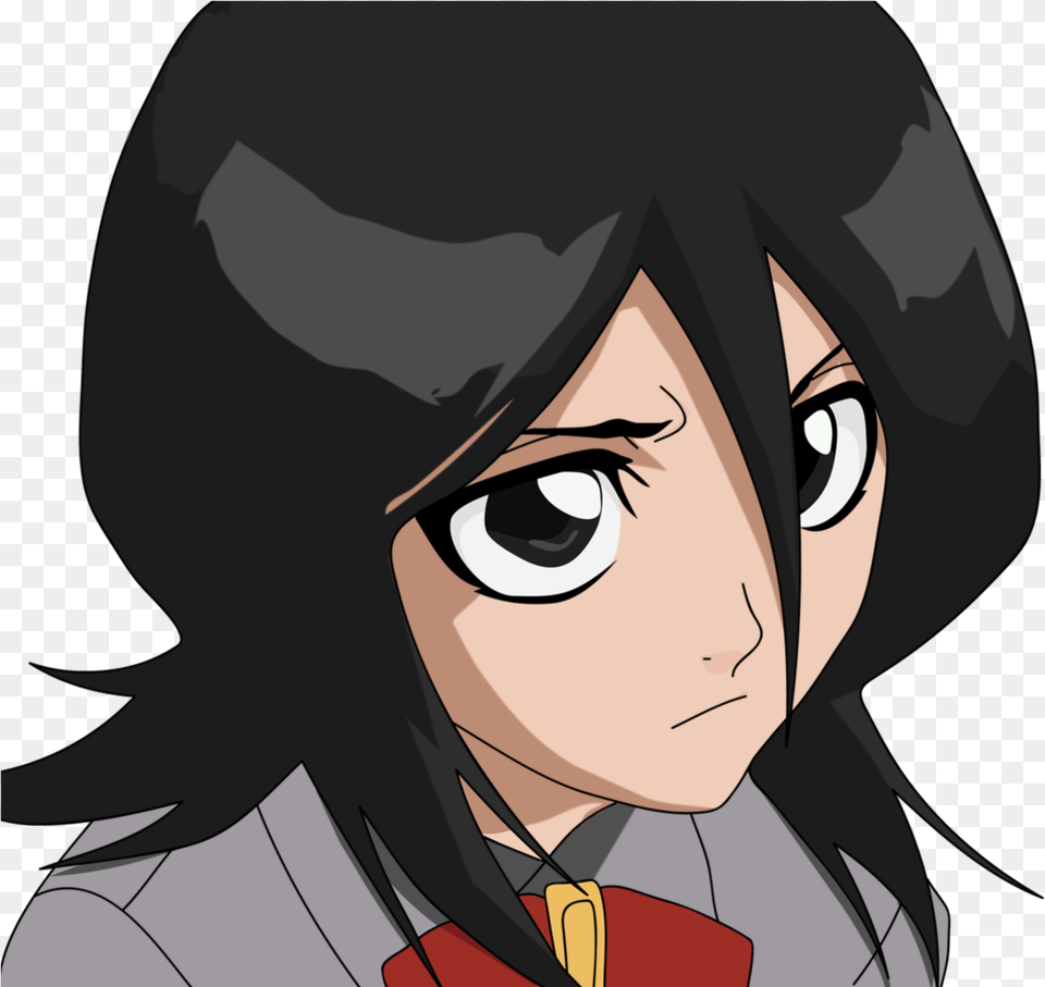 Bleach Rukia In School Uniform Download Rukia School, Publication, Book, Comics, Adult Free Transparent Png