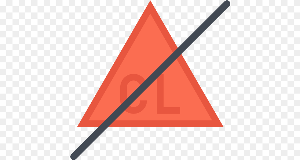 Bleach Shapes And Symbols Icon Icon, Triangle Free Png
