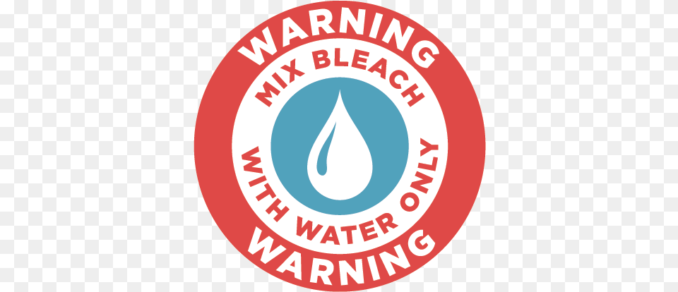 Bleach Warninglogocolor Water Quality And Health Council Vertical, Logo, Disk Free Transparent Png