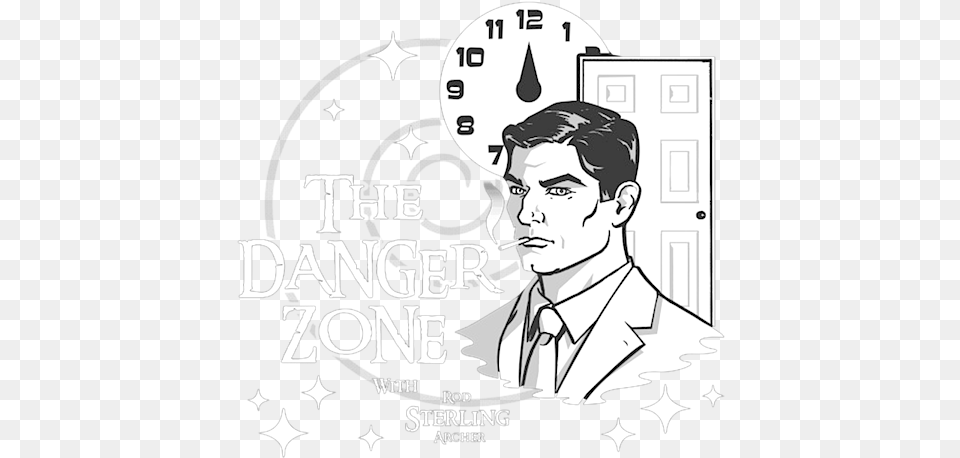 Bleed Area May Not Be Visible Archer Danger Zone Twilight Zone, Advertisement, Poster, Publication, Book Free Png