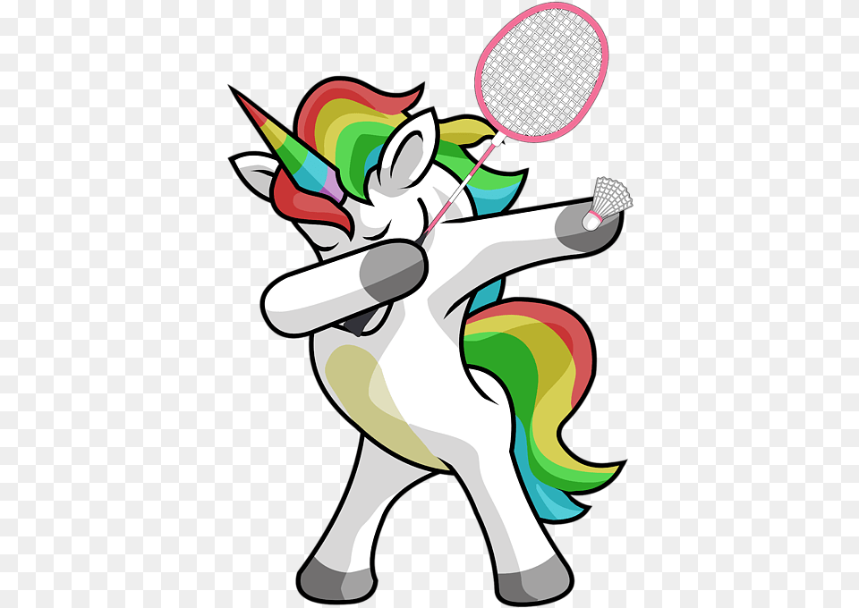 Bleed Area May Not Be Visible Dabbing Unicorn Basketball, Badminton, Person, Sport, Art Free Transparent Png
