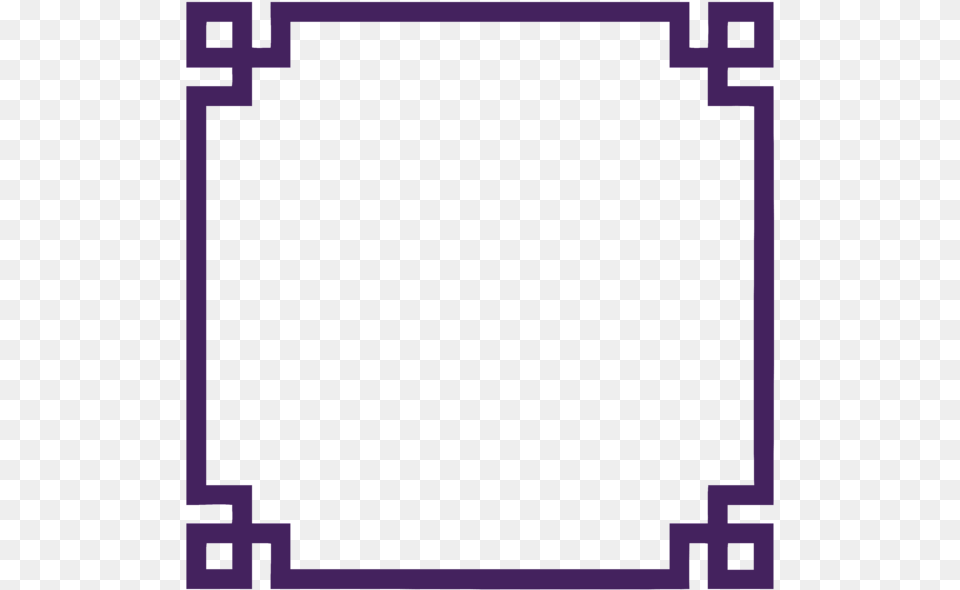 Bleed Area May Not Be Visible Greek Key Border, Purple Free Png Download