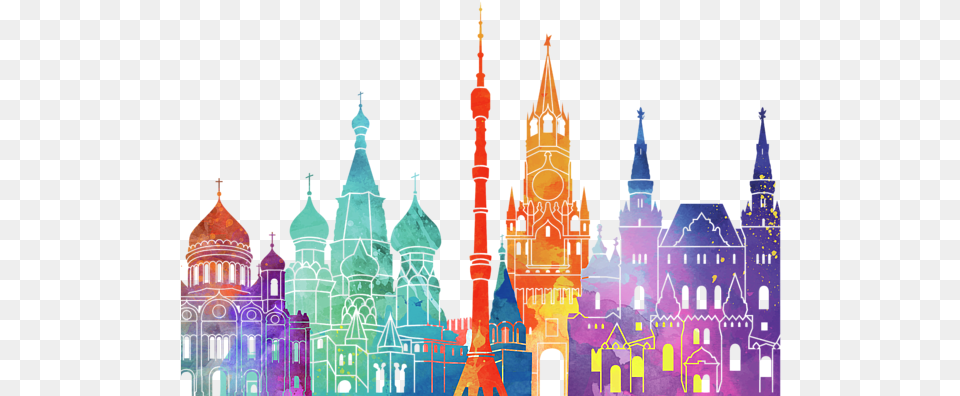 Bleed Area May Not Be Visible Landmarks Of Moscow, Architecture, Tower, Spire, Metropolis Png Image
