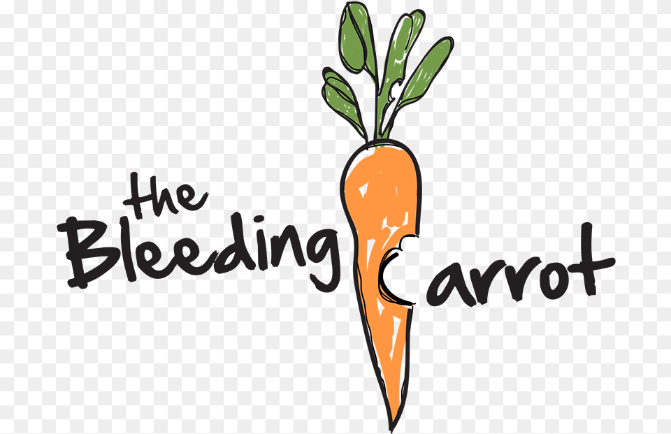 Bleeding Carrot Logo, Food, Plant, Produce, Vegetable Png