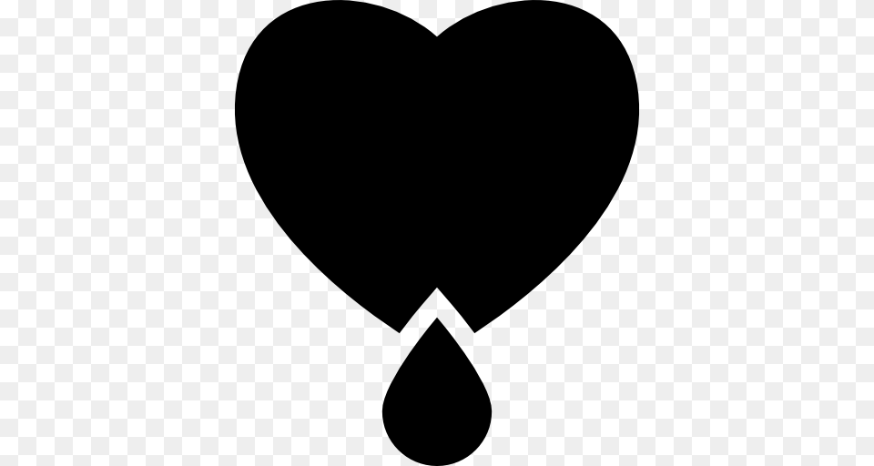 Bleeding Heart, Silhouette, Stencil Png Image