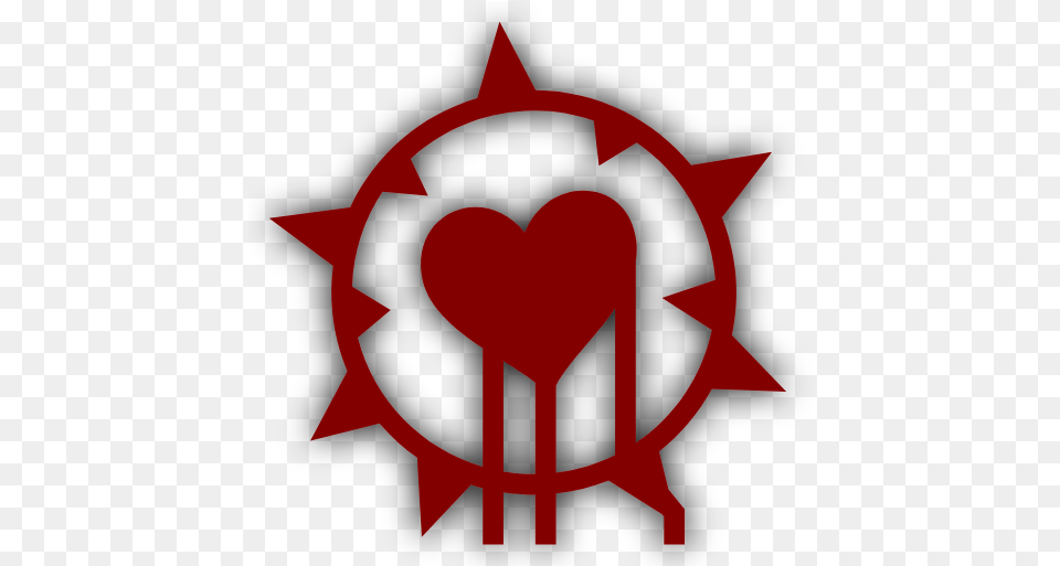 Bleeding Heart Emblem, Logo, Symbol, Animal, Fish Free Png