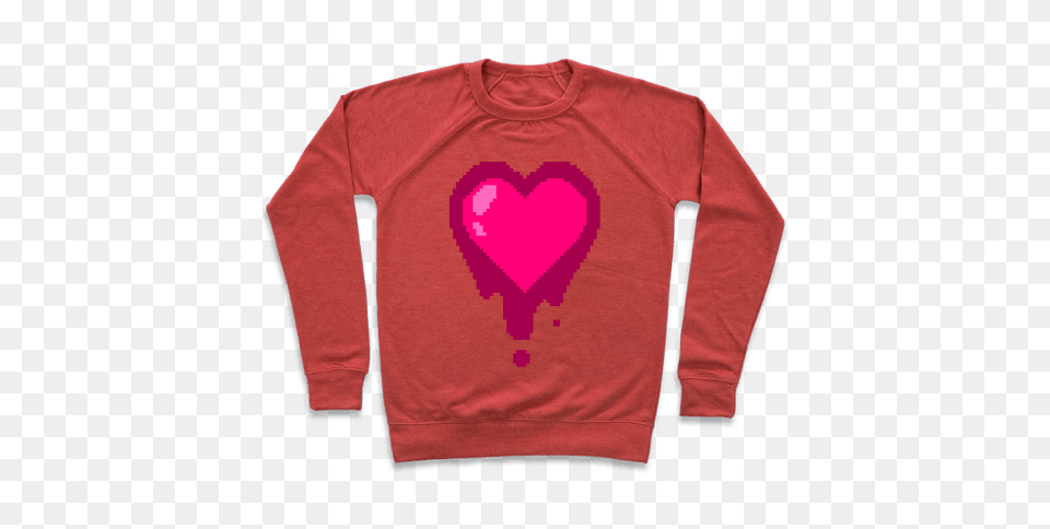Bleeding Heart Liberal Pullovers Lookhuman, Clothing, Long Sleeve, Sleeve, Knitwear Png Image