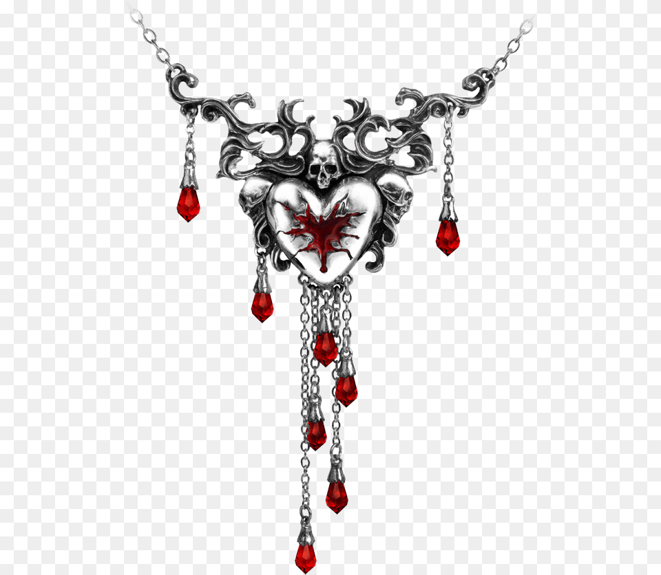 Bleeding Heart Necklace, Accessories, Jewelry, Earring, Diamond Free Transparent Png