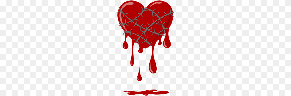Bleeding Heart Silver Barbed Wire, Food, Ketchup Free Png Download