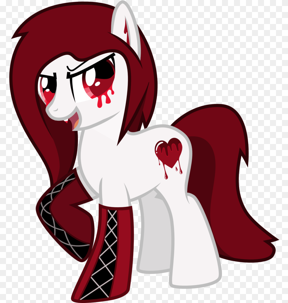 Bleeding Mlp Art No Background, Book, Comics, Publication, Person Free Png Download