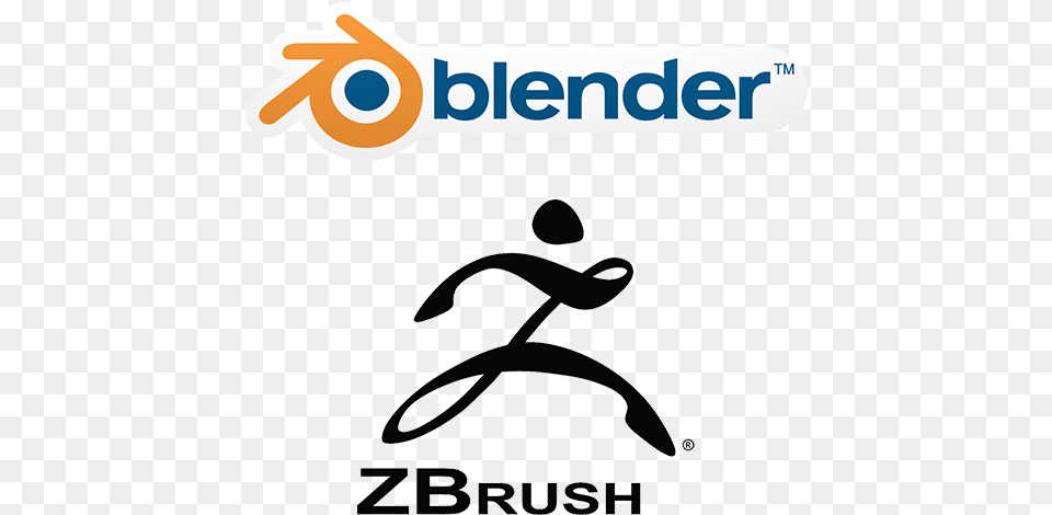 Blender And Zbrush Logo Blender 3d Png Image