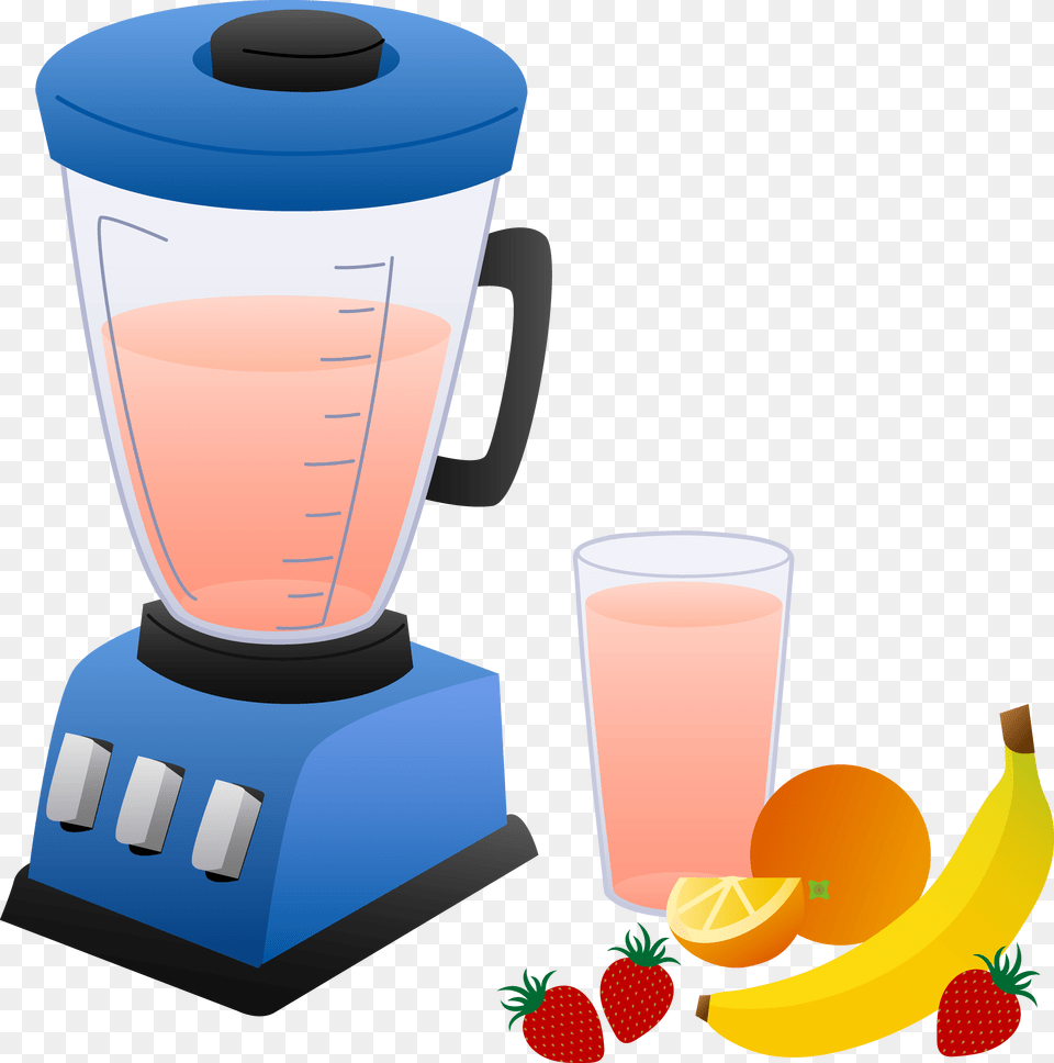 Blender Transparent Background Smoothie Clip Art, Food, Banana, Produce, Plant Free Png