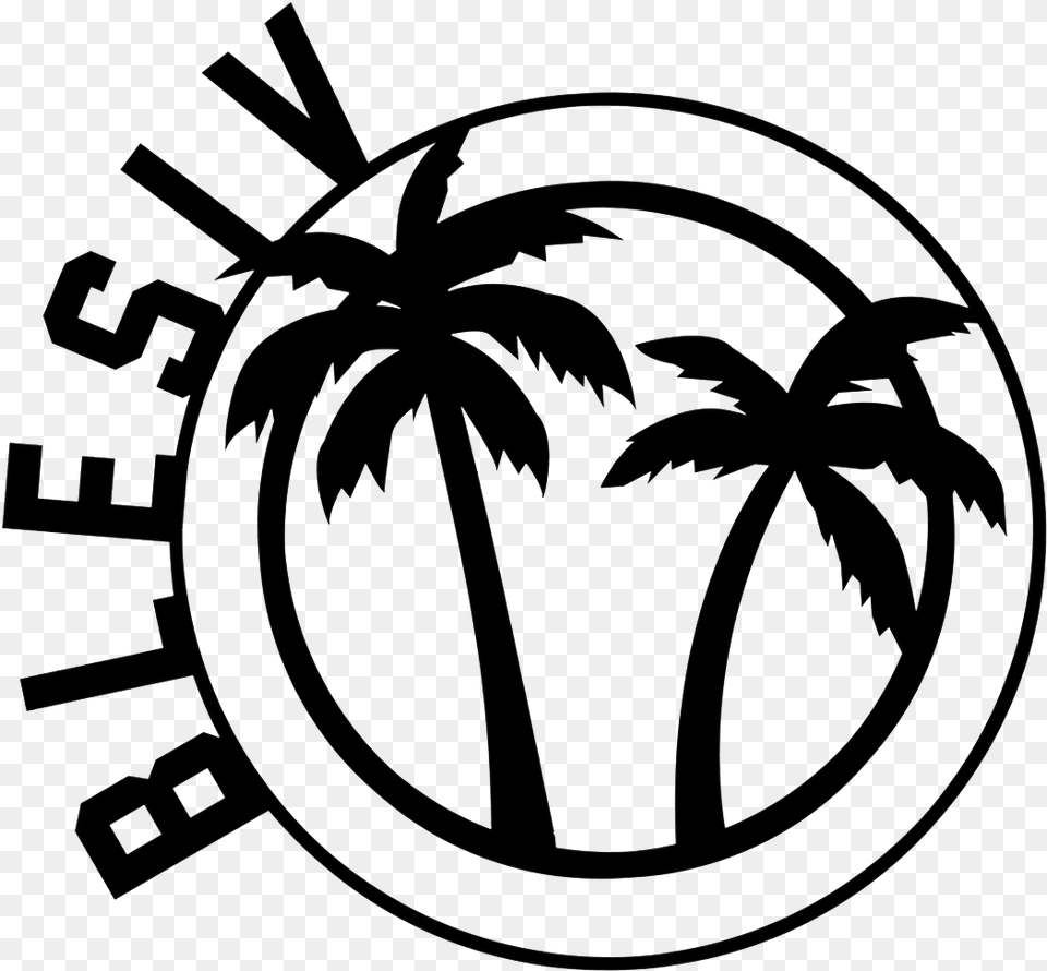 Blesiv Palm Tree, Palm Tree, Plant, Emblem, Symbol Free Png Download