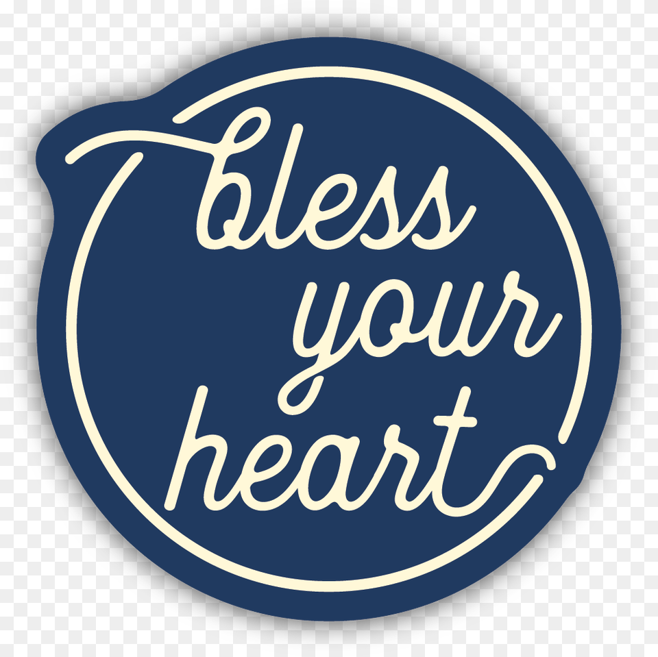 Bless Your Heart Sticker John Deere Logo Black, Text, Disk Png