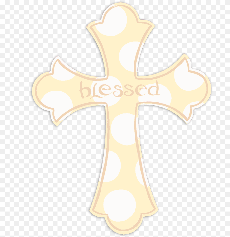 Blessed Cross Cream Cross, Symbol Free Transparent Png