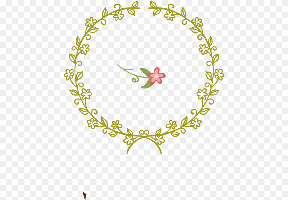Blessed Wreath Monogram Svg, Art, Floral Design, Graphics, Pattern Free Png