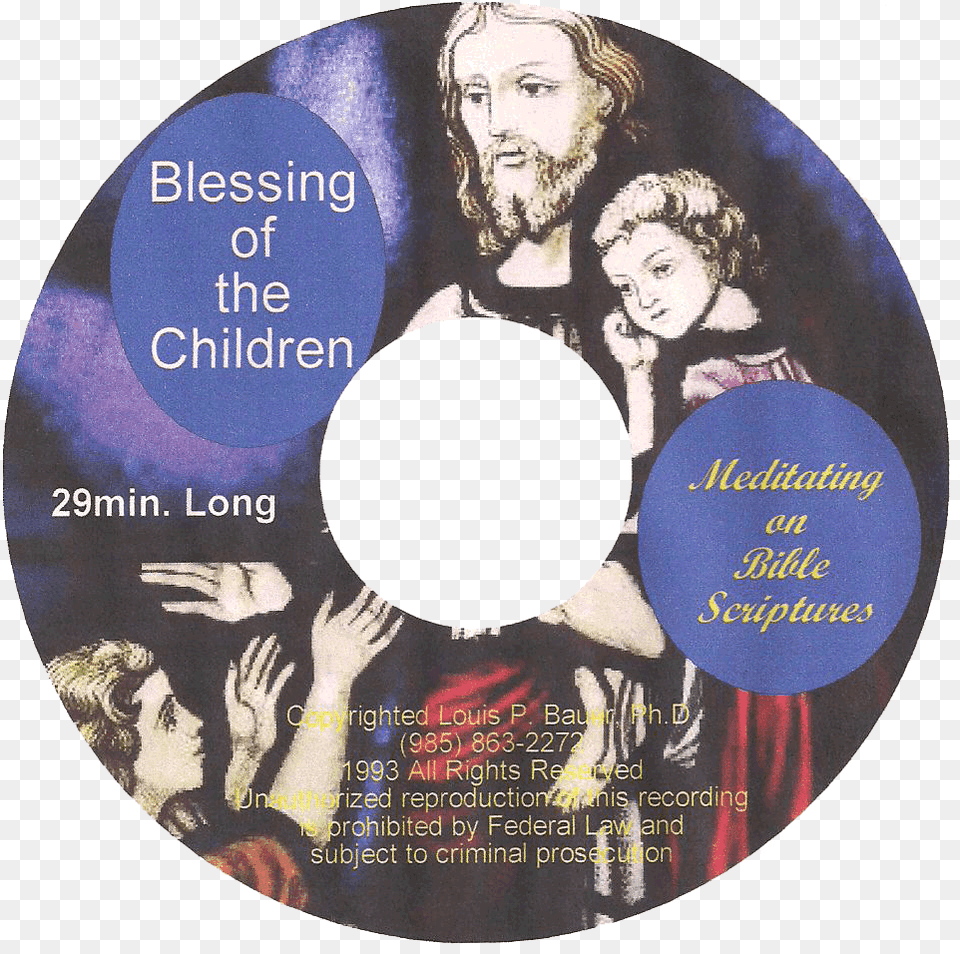 Blessing Of The Children Compact Disc, Disk, Dvd, Head, Face Free Png Download