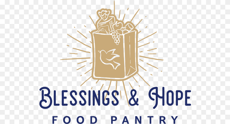 Blessings And Hope Food Pantry Logo 01 Graphic Design, Bag, Person Free Png