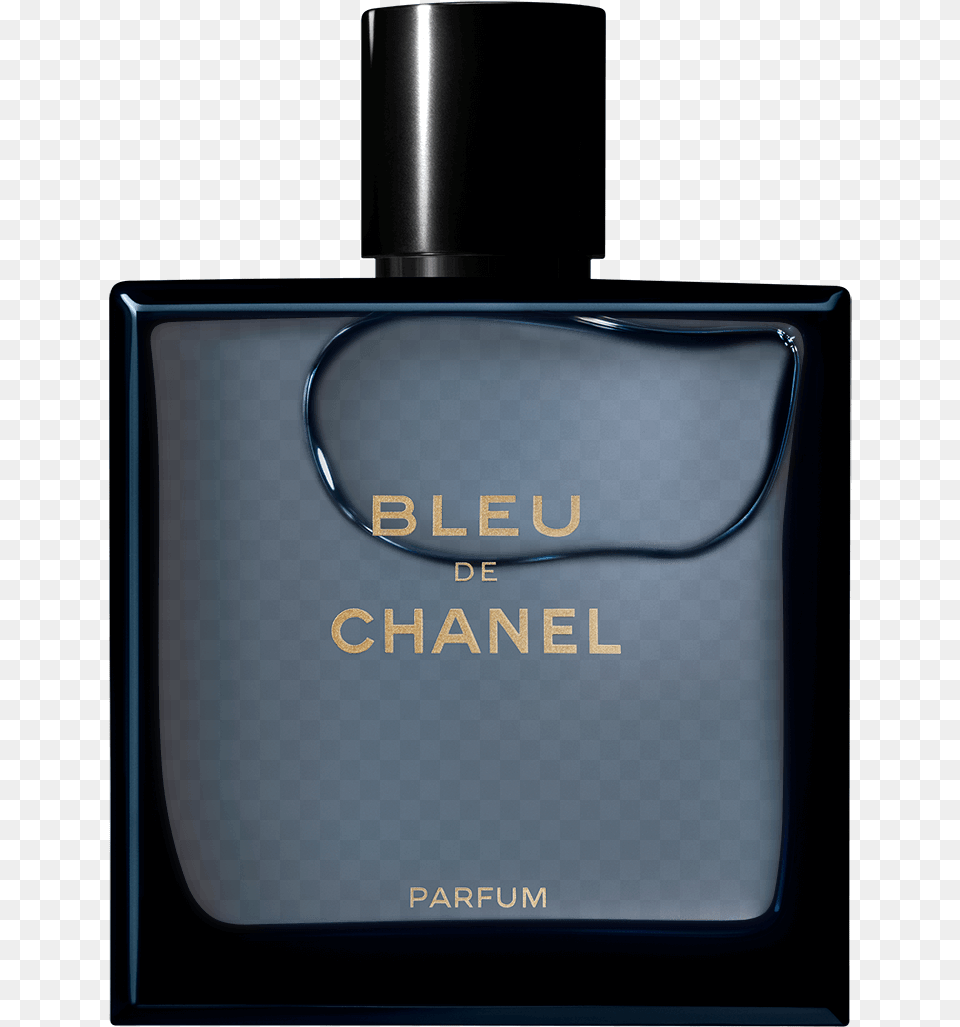 Bleu De Chanel Parfum 2019, Bottle, Aftershave, Cosmetics, Perfume Png Image