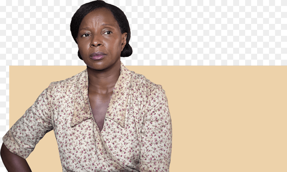 Blige As Florence Jackson In Mudbound, Neck, Body Part, Face, Portrait Free Transparent Png