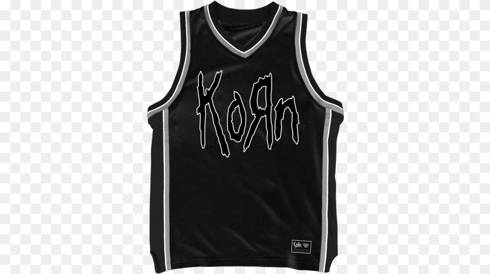 Blind Basketball Jersey Korn Blind Basketball Jersey Korn, Clothing, Shirt, Tank Top, Blackboard Png Image