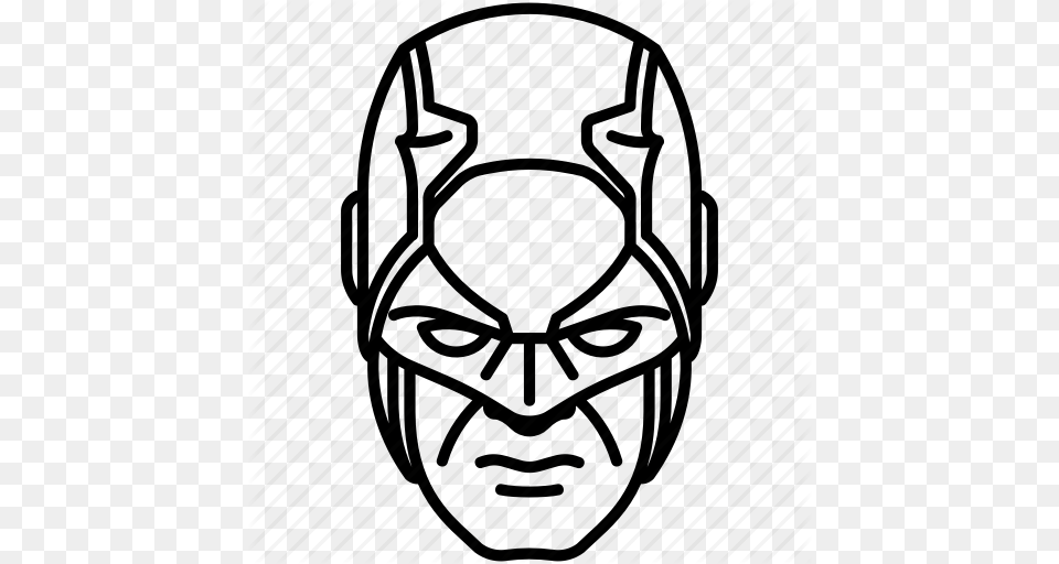 Blind Daredevil Helmet Marvel Matt Murdock Mcu Movie Icon, Mask Free Png Download
