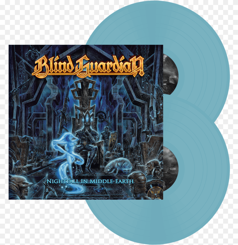 Blind Guardian Nightfall In Middle Earth Remastered, Person, Book, Publication, Disk Free Png