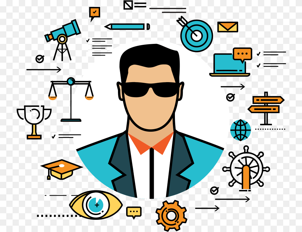 Blind Hiring Job Evaluation Clipart, Male, Adult, Person, Man Png Image