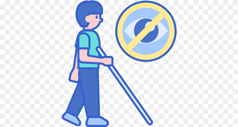 Blind People Icons Blind Svg, Cleaning, Person, Boy, Child Free Png