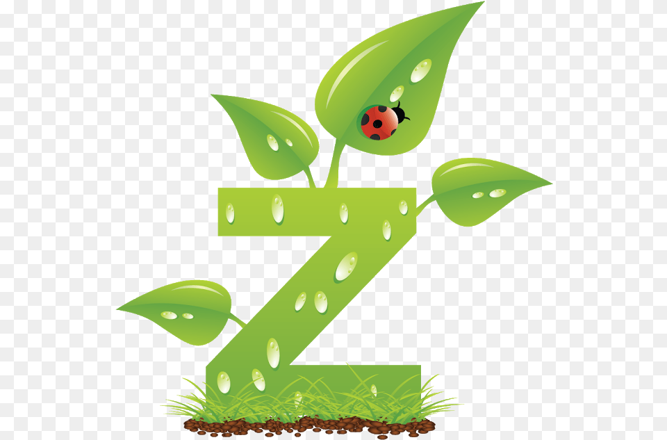 Blindada Por Deus Letter, Green, Plant, Symbol, Leaf Png Image