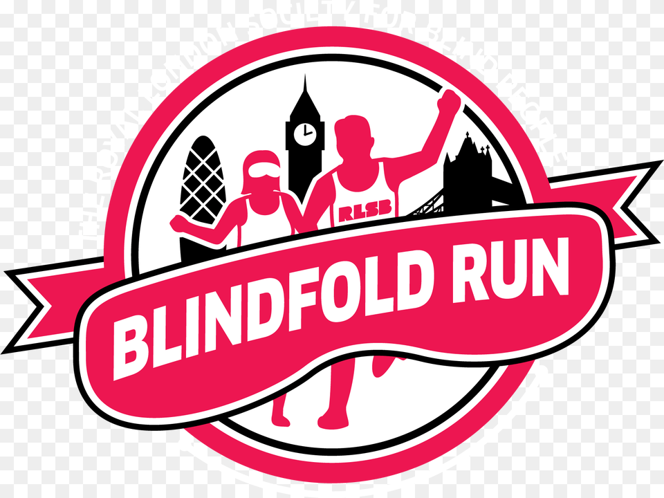 Blindfold Run Illustration Full Size Download Seekpng New Brand Icon, Logo, Baby, Person, Symbol Free Transparent Png