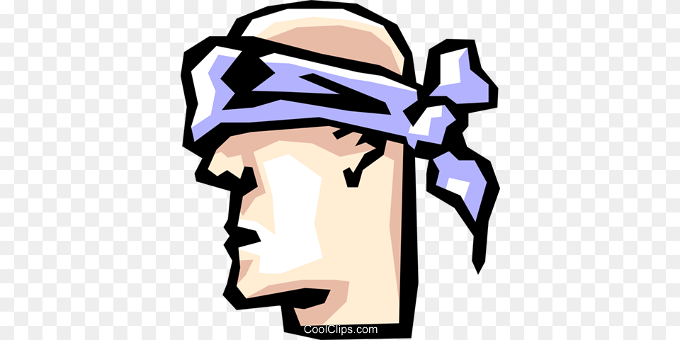 Blindfolds Royalty Vector Clip Art Illustration, Accessories, Formal Wear, Tie, Headband Free Png