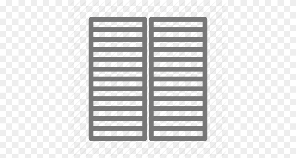 Blinds Closed Shade Shutters Window Icon, Gate, Page, Text, Home Decor Free Png