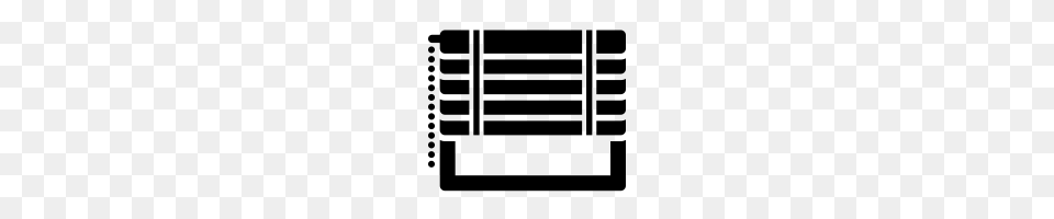Blinds Icons Noun Project, Gray Free Png