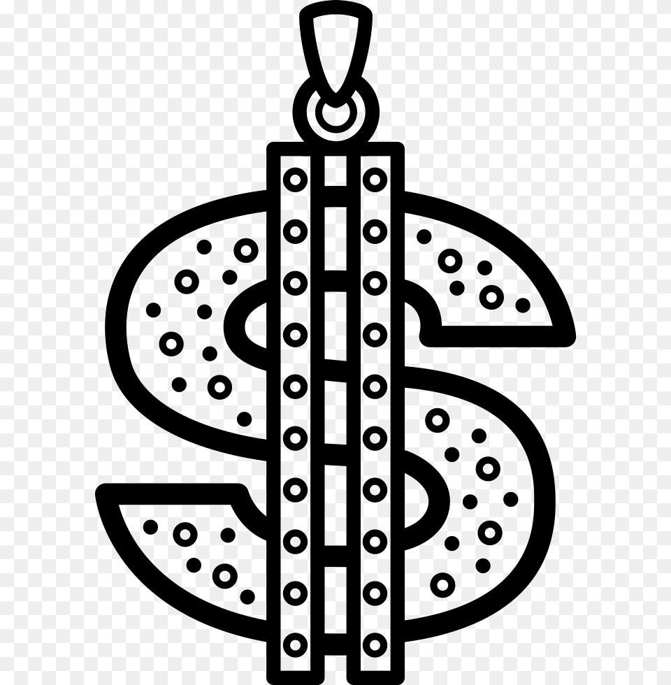 Bling Dollar Symbol Comments Icon, Accessories, Cross, Electronics, Hardware Free Transparent Png