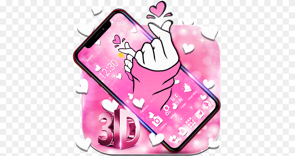Bling Love Heart Apk 119 Apk From Apksum Smartphone, Electronics, Mobile Phone, Phone Free Png Download