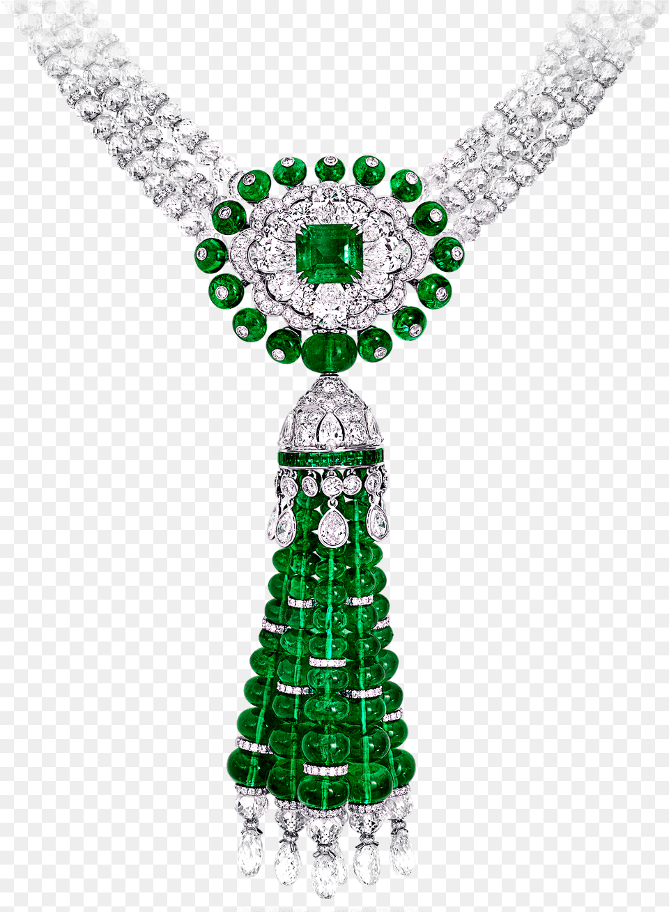 Bling Necklace, Accessories, Jewelry, Emerald, Gemstone Png Image