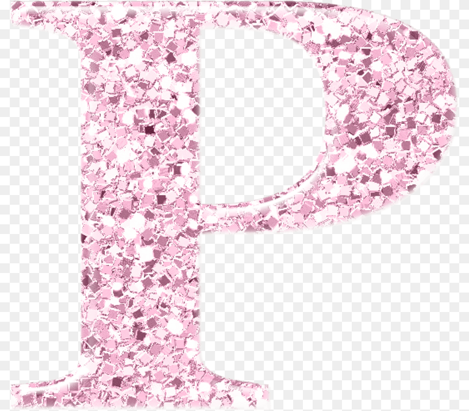 Bling Rosa Pastel Glitter B In Pink Letters, Text, Number, Symbol Free Png