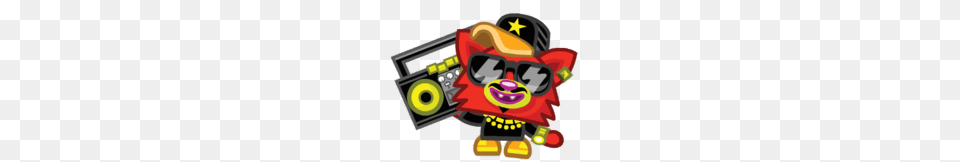 Blingo The Flashy Fox Holding His Ghettoblaster, Dynamite, Weapon Png