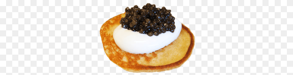 Blini With Sour Cream And Caviar, Berry, Plant, Fruit, Food Free Png