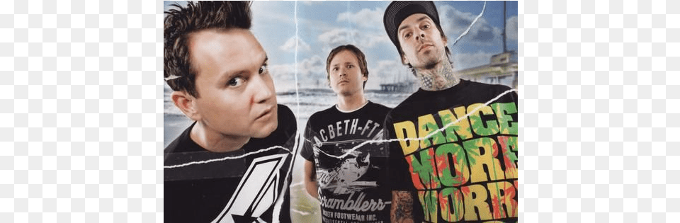 Blink 182 Blink 182 2011, T-shirt, Clothing, Adult, Person Free Png Download