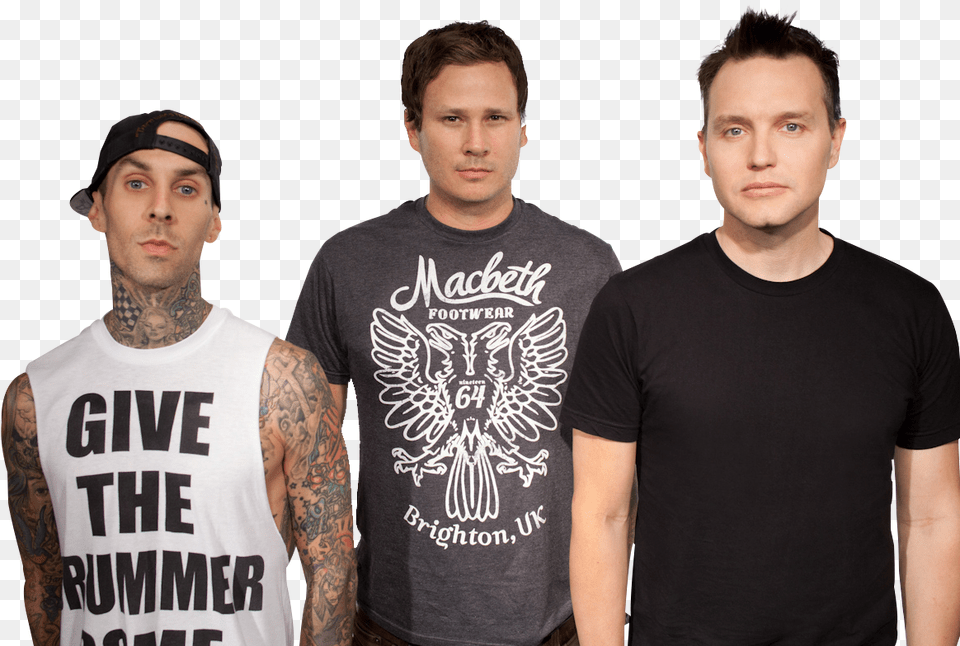 Blink 182 Blink 182 Band Members, Tattoo, Clothing, T-shirt, Skin Free Transparent Png