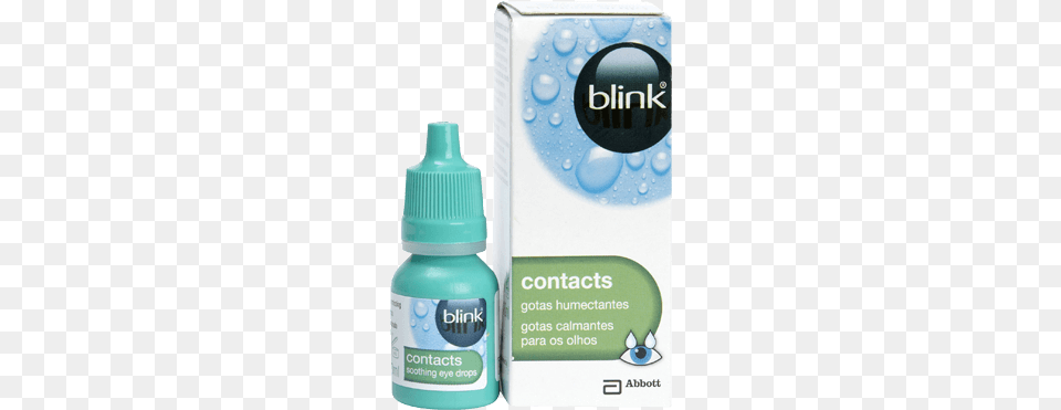 Blink Contacts Bottle Blink Contacts Lubricant Eye Drops, Cosmetics, Shaker Free Png