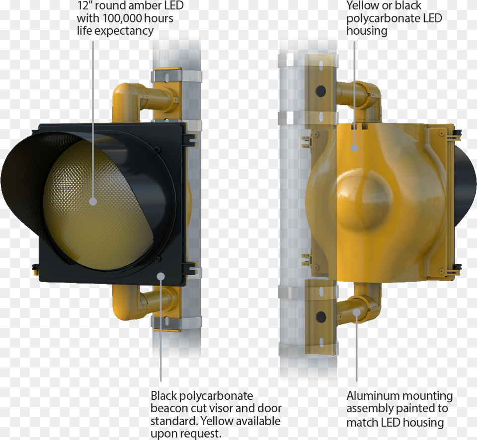 Blinkerbeacon Flashing Led Beacons Traffic Light, Traffic Light, Lighting Png Image