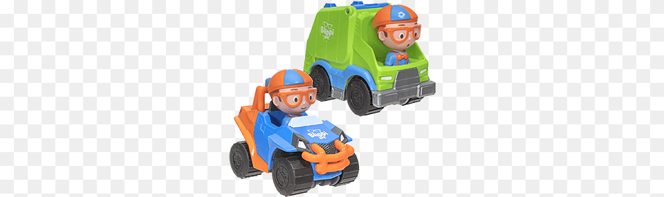 Blippi Mini Vehicle 2 Pack Blippi Mini Vehicles, Device, Grass, Lawn, Lawn Mower Png