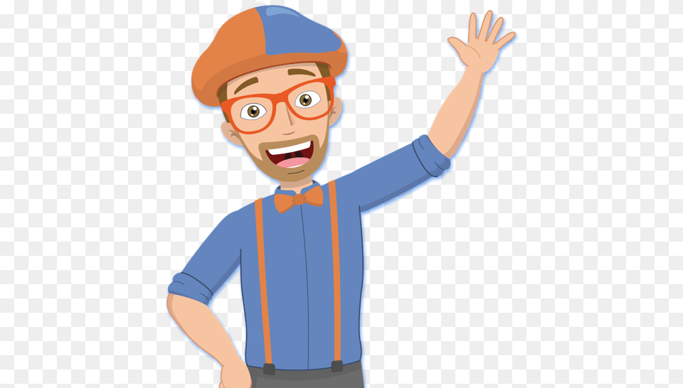 Blippi The Musical Cartoon Blippi, Accessories, Tie, Formal Wear, Baby Free Transparent Png