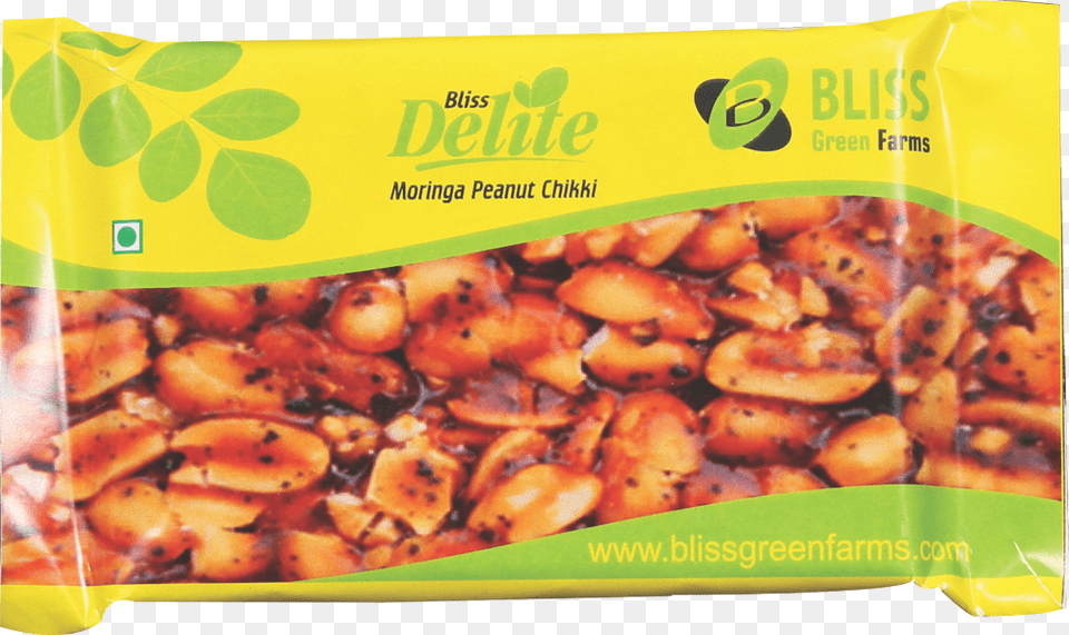 Bliss Delite Moringa Peanut Chikki Seed, Food, Nut, Plant, Produce Free Png