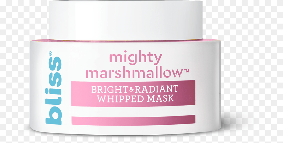 Bliss Mighty Marshmallow Bliss Mighty Marshmallow Mask, Bottle, Lotion, Cosmetics Png